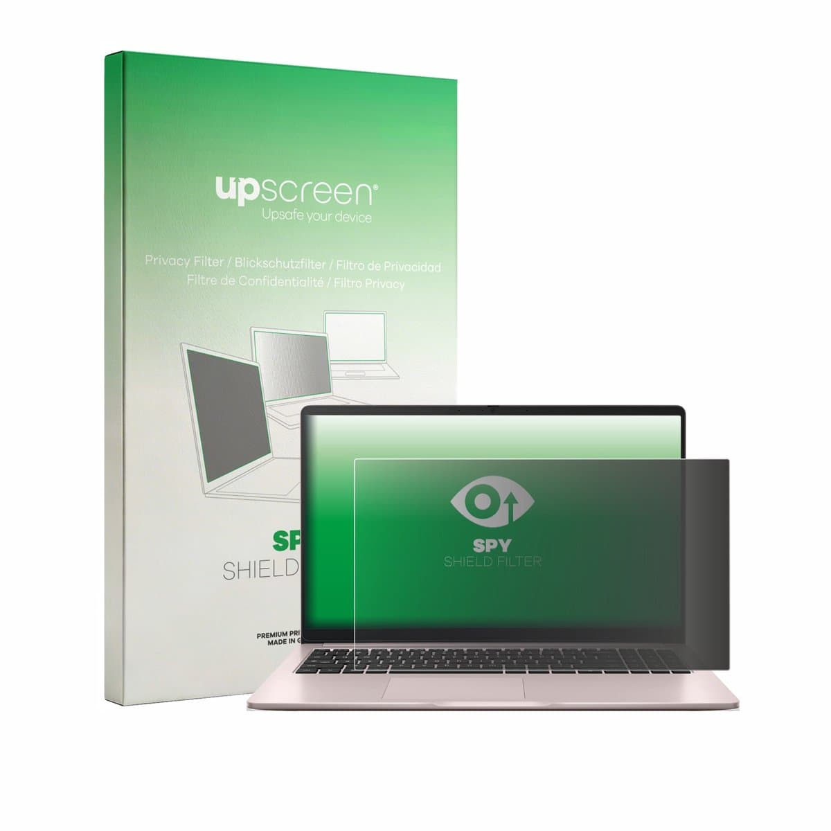 upscreen - privacyscherm voor ASUS Chromebook CX15 - privacy filter screenfilter Blauwlichtfilter
