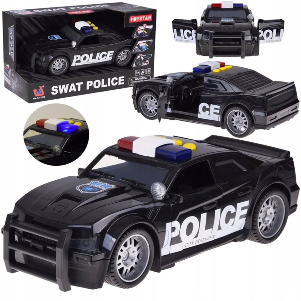 Politiewagen met Geluid & Licht - Speelgoed Auto voor Kinderen