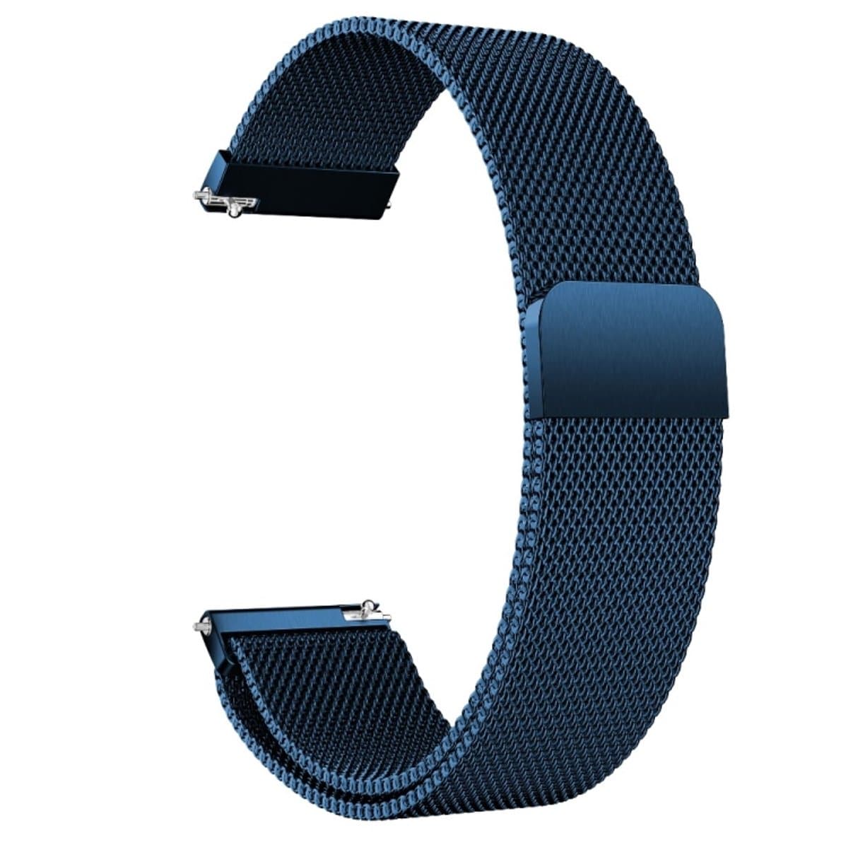 Voor Galaxy Watch Activ Milanese band (blauw)