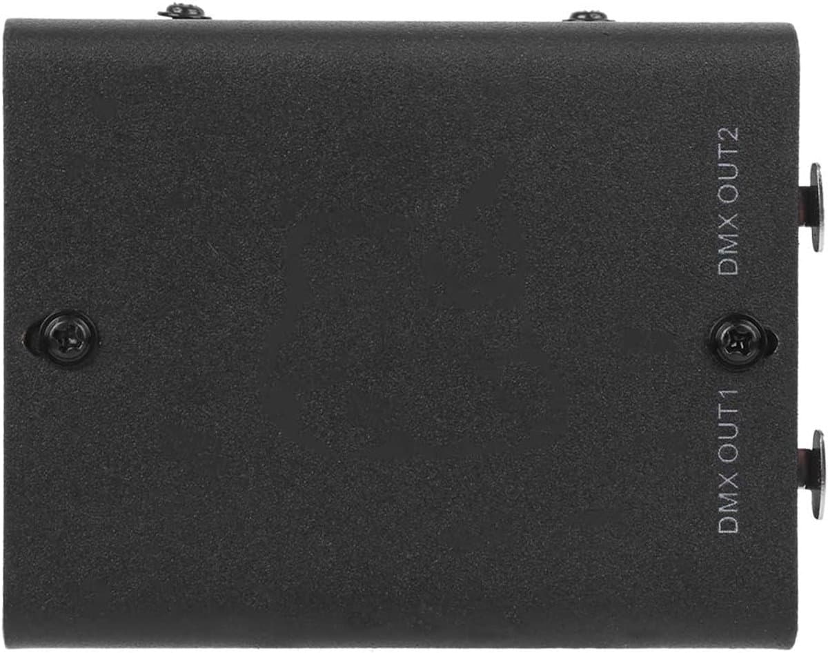Verlichtingscontroller - DMX controller - Podium belichting - Foto-elektrische isolatie - 512 kanalen - Zwart