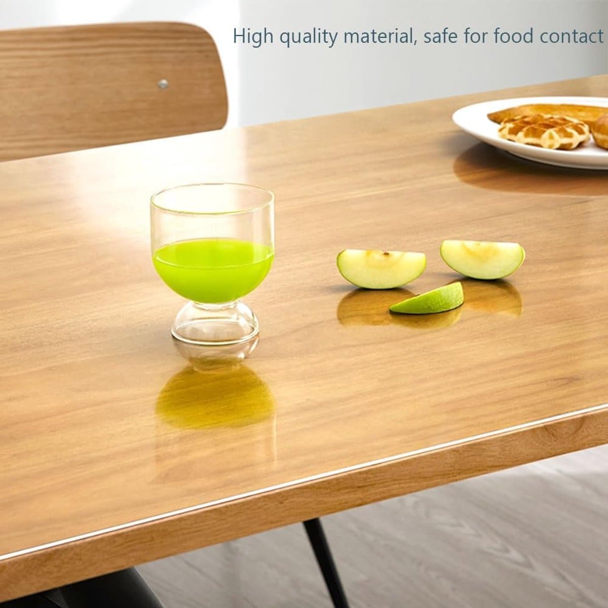 Tafelbescherming - Tafel folie - Meubels beschermen - 2 mm dik - 80x140 cm - Gematteerd