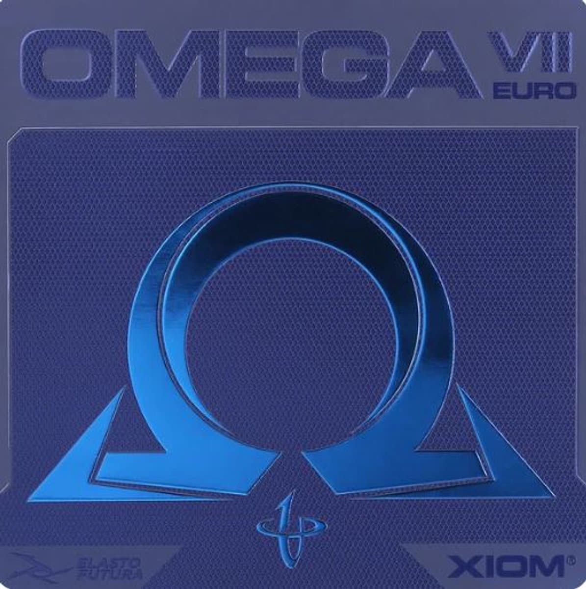 Xiom Omega 7 Euro - Zwart - Max - Tafeltennis Rubbers