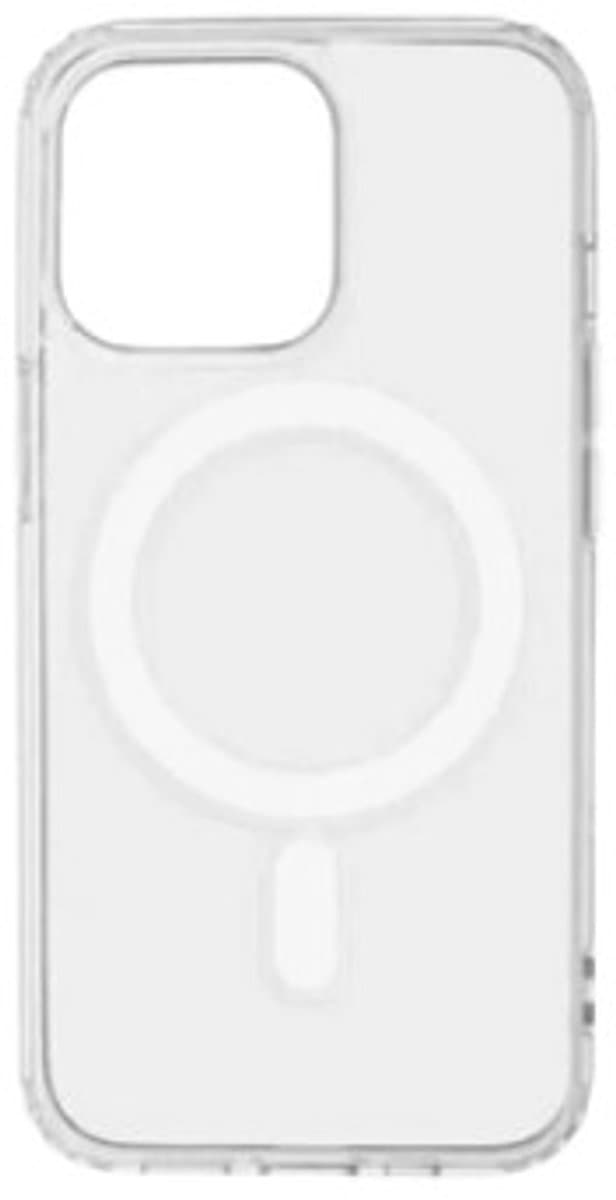 MagS iPhone 15 Plus Clear Case Anti Shock Transparant