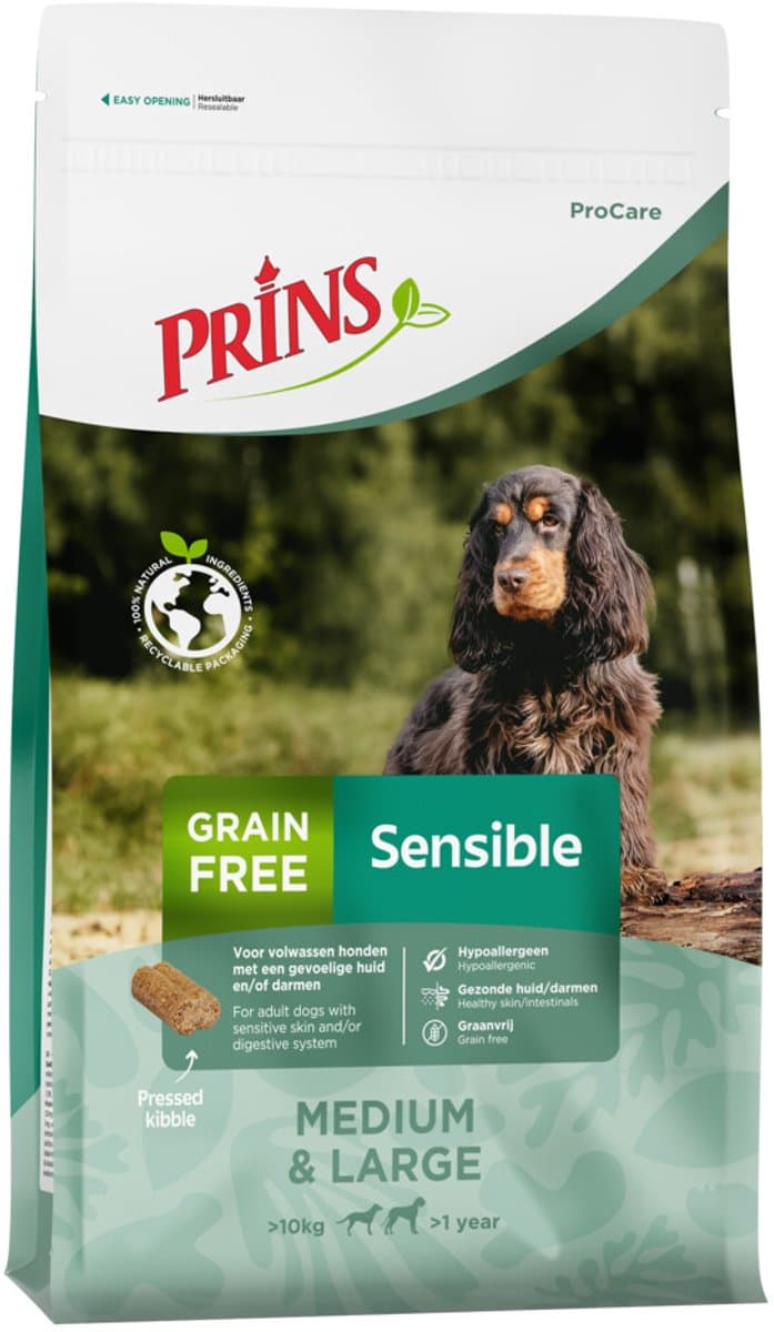 Prins - ProCare - Graanvrij Sensible Hypoallergic - Hondenvoer - 3 x 3kg