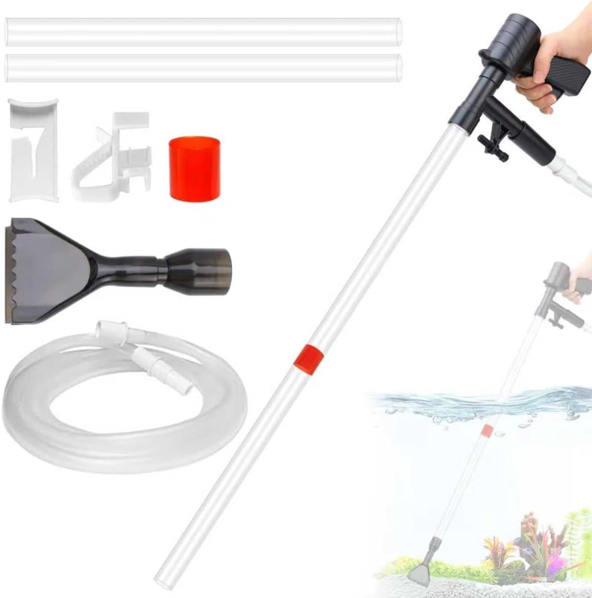 DailySupplies® Aquarium Stofzuiger - Bodemreiniger - Decoratie