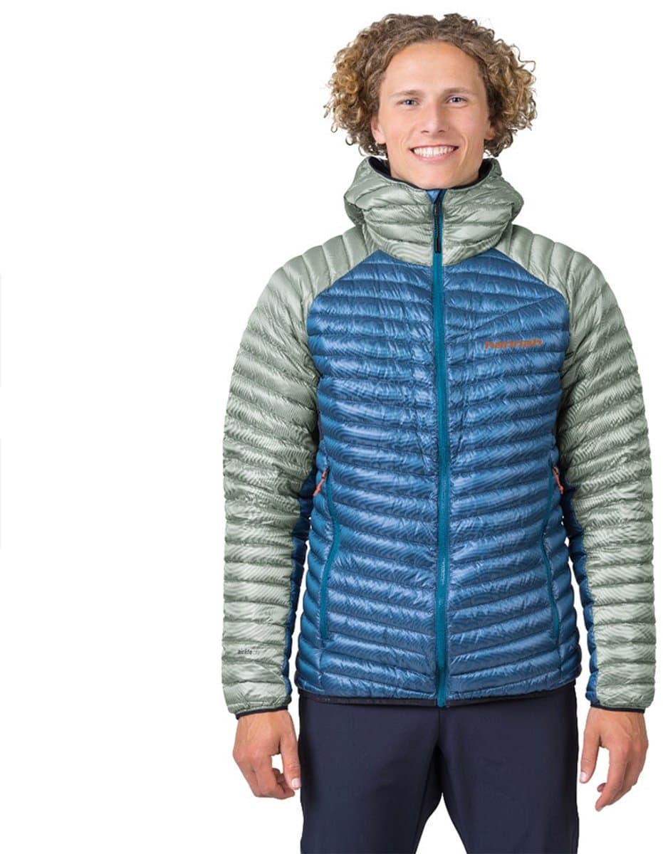 Hannah Mio Hoody Donzen Jas Blauw M Man