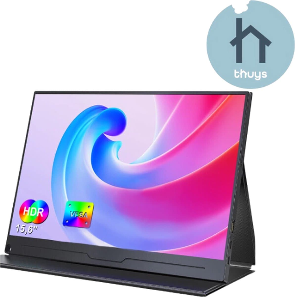 Thuys - Portable Monitor - Draagbare Monitor - Draagbaar Scherm - Hoogwaardige Kwaliteit