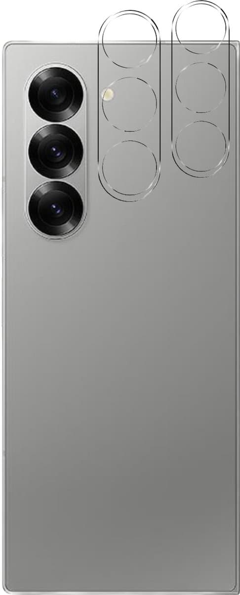 Camera Protector geschikt voor Samsung Galaxy Z Fold 7 - 2 stuks van glas Transparante glazen