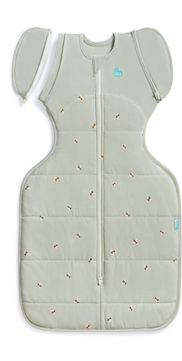 Love to Dream™ Babyslaapzak Swaddle Up™ - Inbakeren afbouwen - Baby 6-9 maanden - 8.5-11 kg - Winter - Olive