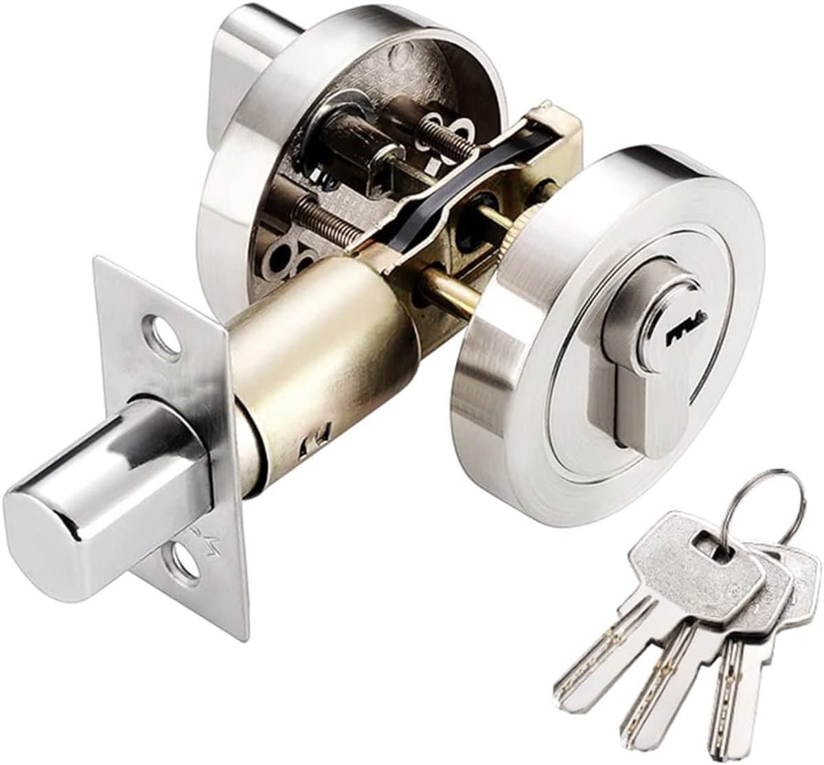 MKSS® Deurslot Buitendeur - Cilinder Binnendeur - Deurklink Vergrendeling