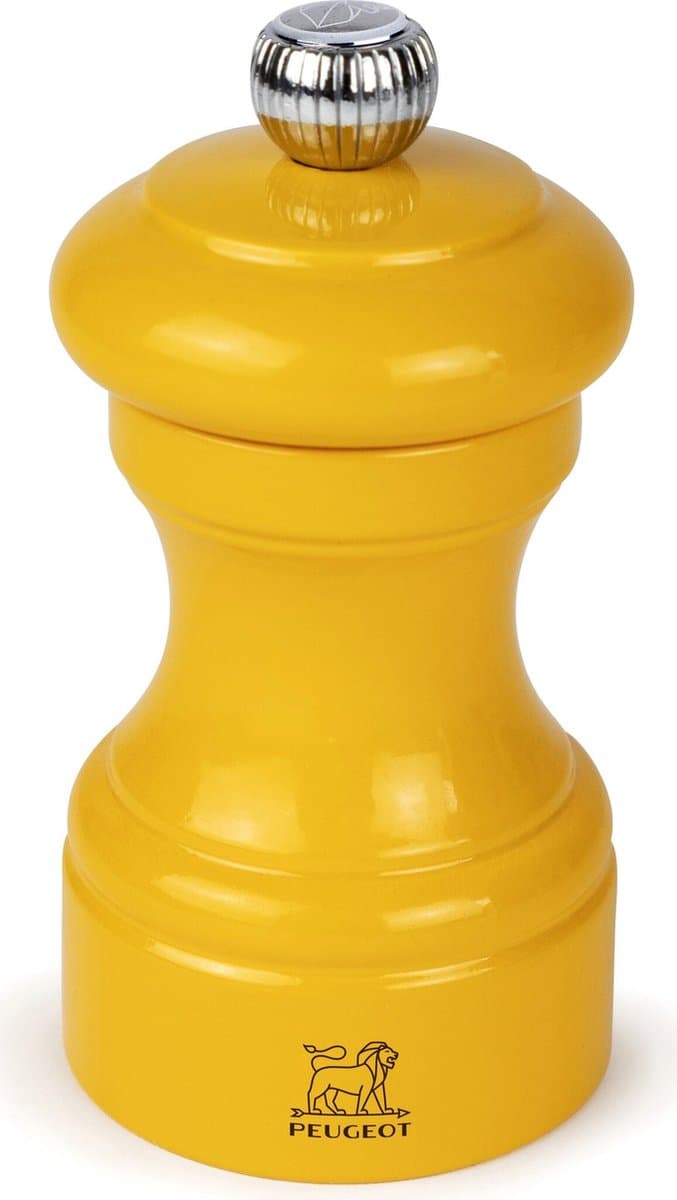 Peugeot bistro zoutmolen - 10 cm, saffraangeel