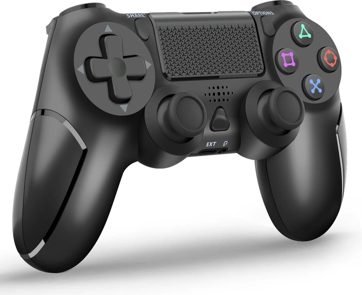 Smartify Controller V2 - Geschikt voor PS4 - Draadloos - Zwart