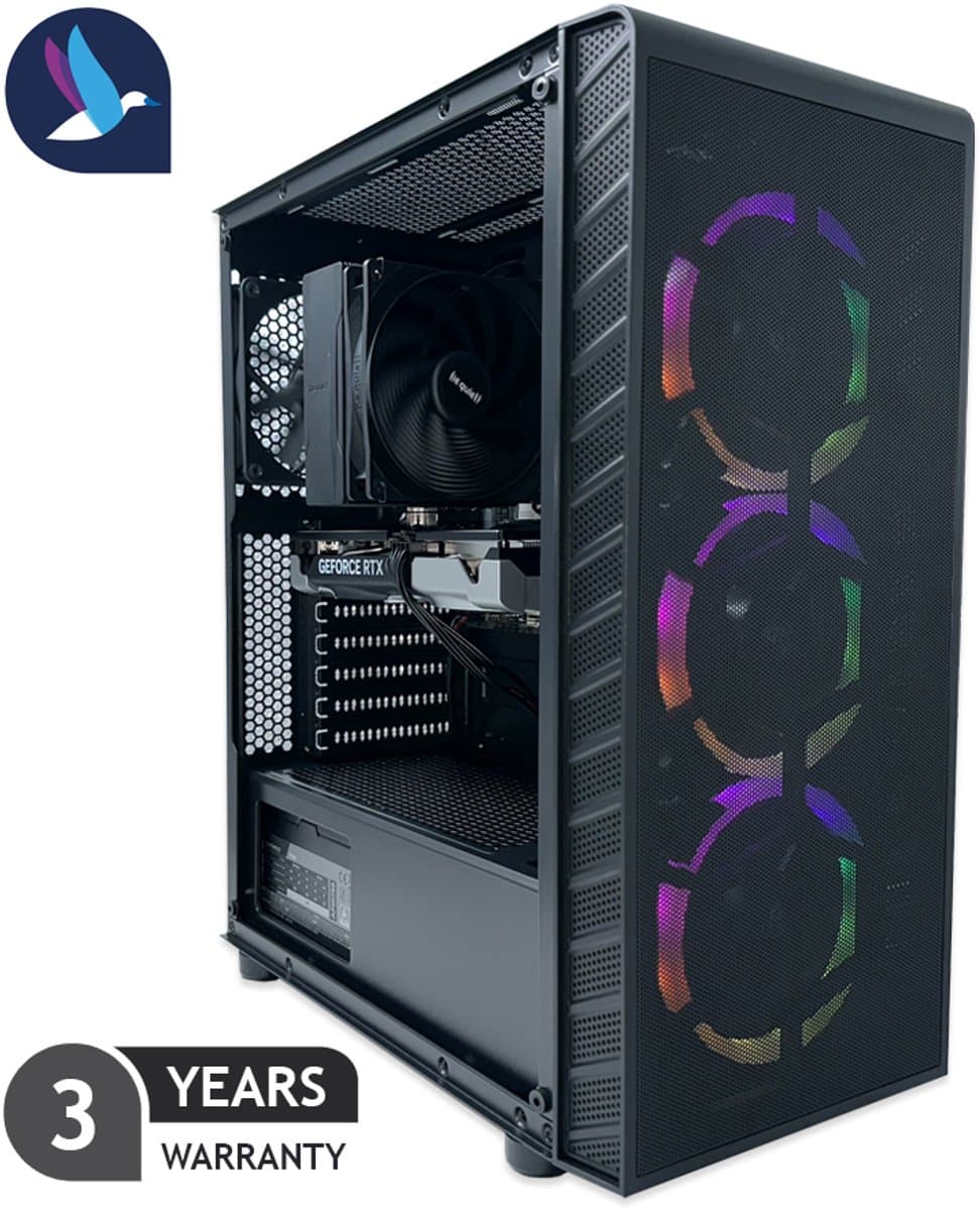 AZZA Prime Gaming PC - Intel Core i7 12700KF - NVIDIA RTX 5070 Ti - 32 GB RAM - 1 TB SSD - WiFi