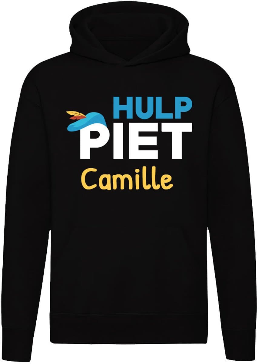 Hulp Piet Camille - kind - sinterklaas - sint - pakjesavond - 5 december - trui - hoodie - sweater - kids - unisex