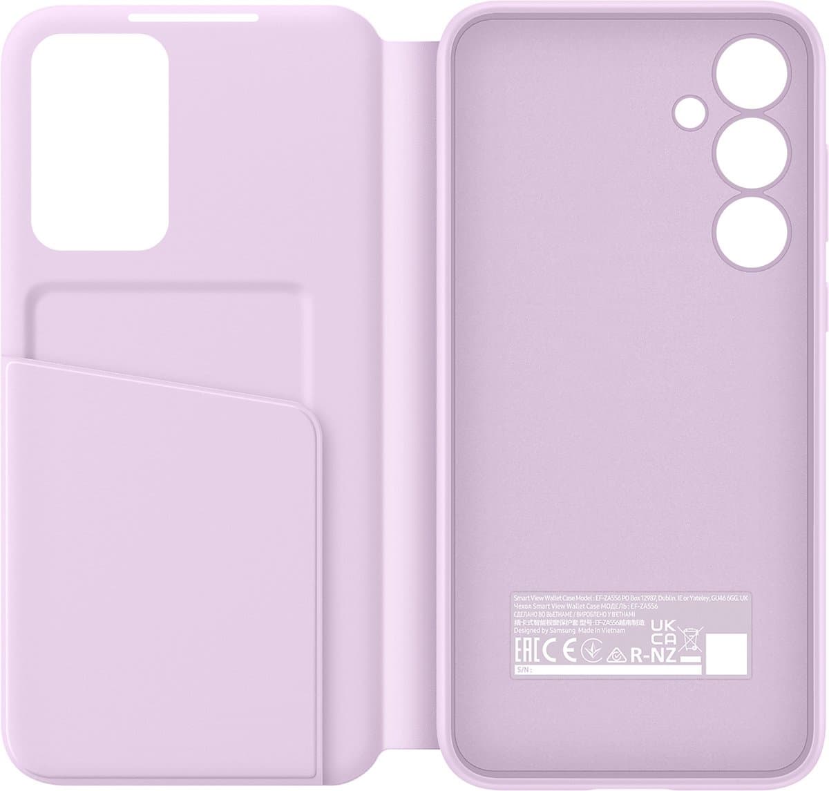 Samsung Galaxy A55 Smart View Book Case Roze