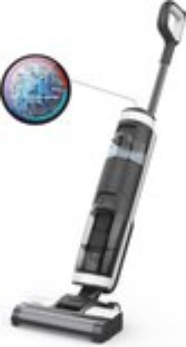 Draadloze Stofzuiger - Vacuum Cleaner - Zonder Zak - Nat En Droog Handstofzuiger - Lange Batterij - Sterke Zuigkracht - Vermogen 220W - Batterij capaciteit 4000 mAh - Met App - Grootte 286*256*1100mm - Floor S3