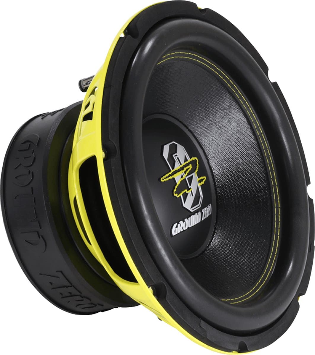 Ground Zero GZRW 12XSPL – SPL Subwoofer – 30 cm – 2x2 Ohm – 1500W Max – Klippel Geoptimaliseerd