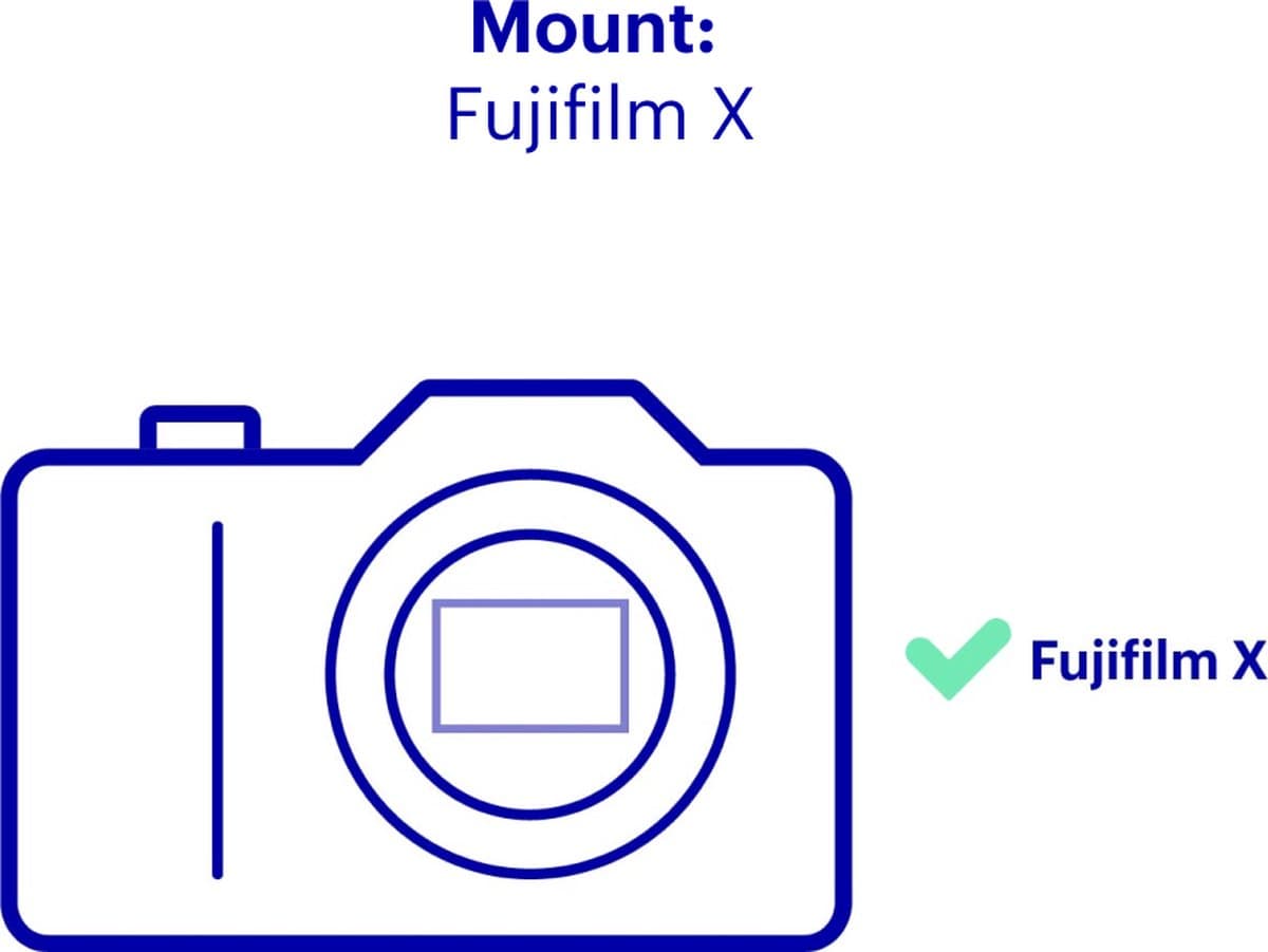 Fujifilm XF 35mm f/2.0 R Zwart