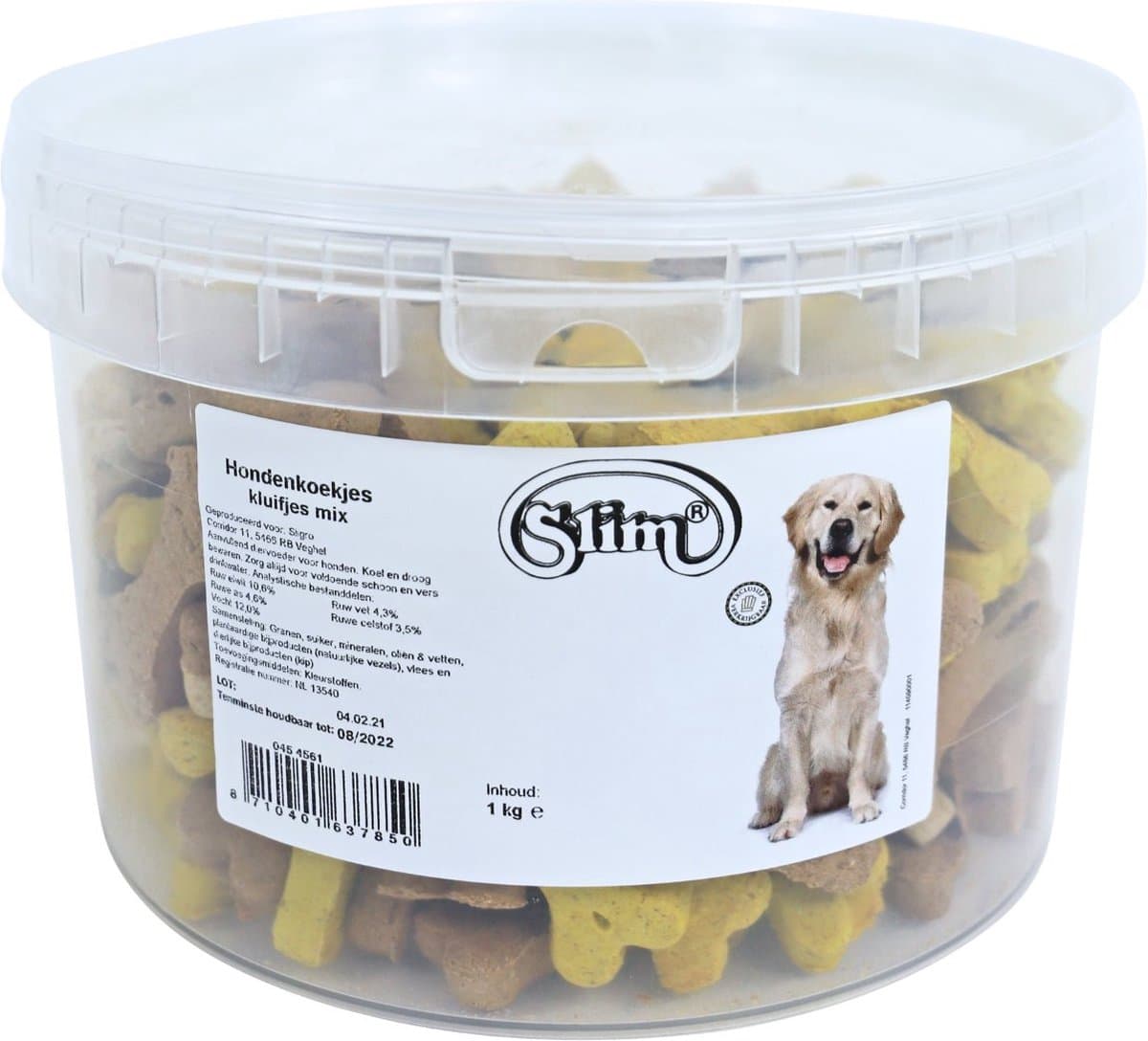 Slim - Hondenkoekjes Kluifjes Mix - Honden Snacks - Honden Snoepjes - Honden Tussendoortje