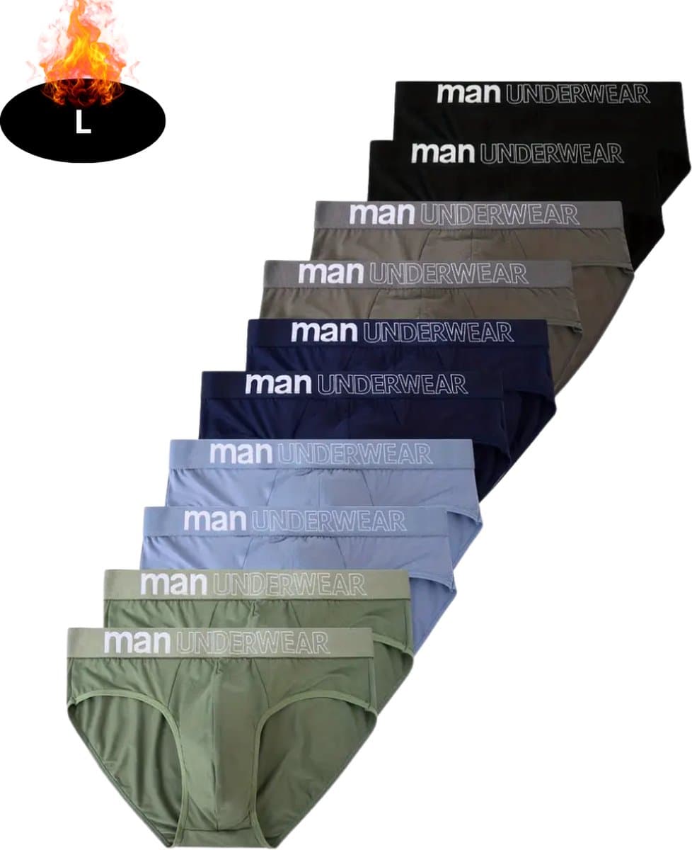 Nivard Onderbroeken Heren - Boxershort - Ondergoed - Boxer - Underwear - Mannen - 10 Pack - Gemengd - L