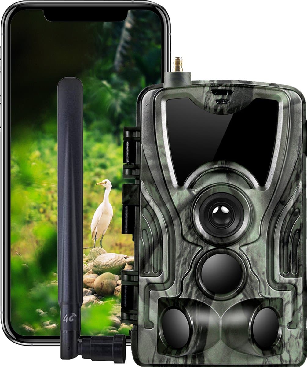Denver Wildcamera met Nachtzicht - Live Beelden via 4G (APP) - CMOS Sensor - 30MP - Waterdicht - WCL8040