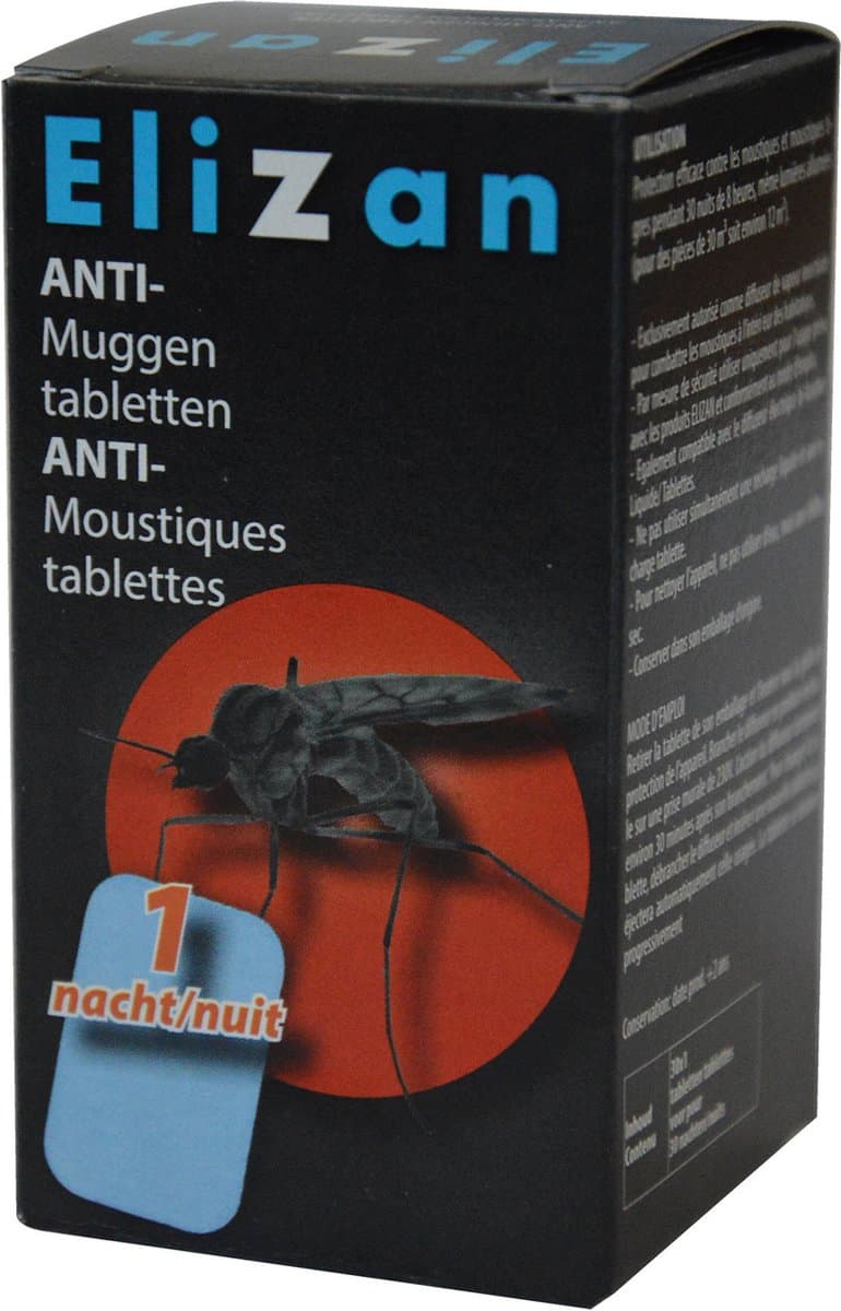 Elizan Anti-Muggen Tabletten Navulling 30 stuks