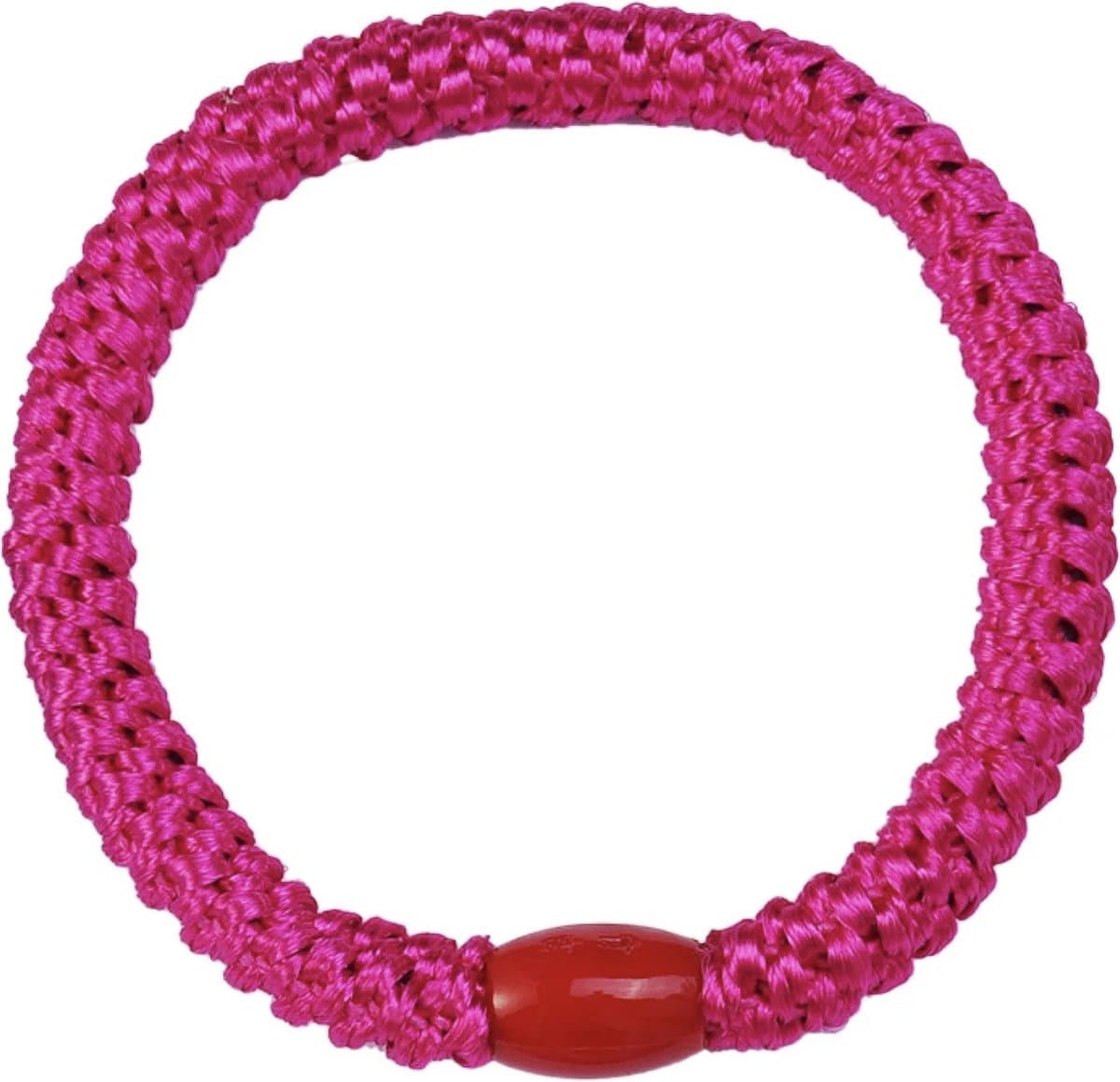 Hidzo Haarelastiekje - Elastiek & armband - Roze