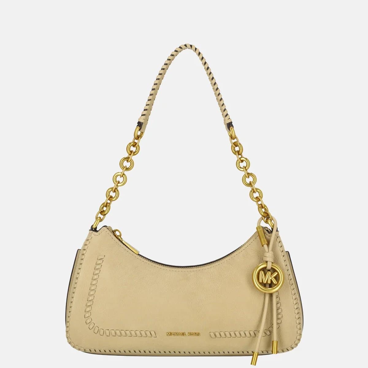 Michael Kors Nolita chain pouchette schoudertas M khaki