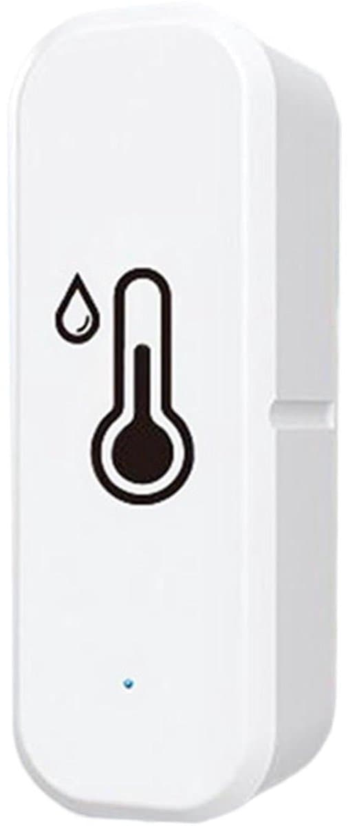 Slimme Vochtigheidssensor - Klimaat Monitor - Binnenklimaat Beheer - WiFi Data Export - 73 cm - Wit