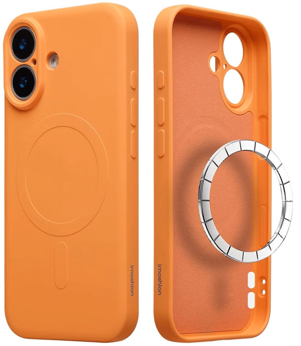 Casemania - Backcover hoesje - MagSafe - iPhone 17 – Oranje
