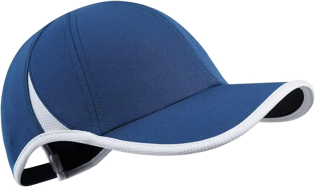 GADIEMKENSD Performance Running Hat, Stretchy Fabric with Vented Mesh Cap for Outdoor Workouts