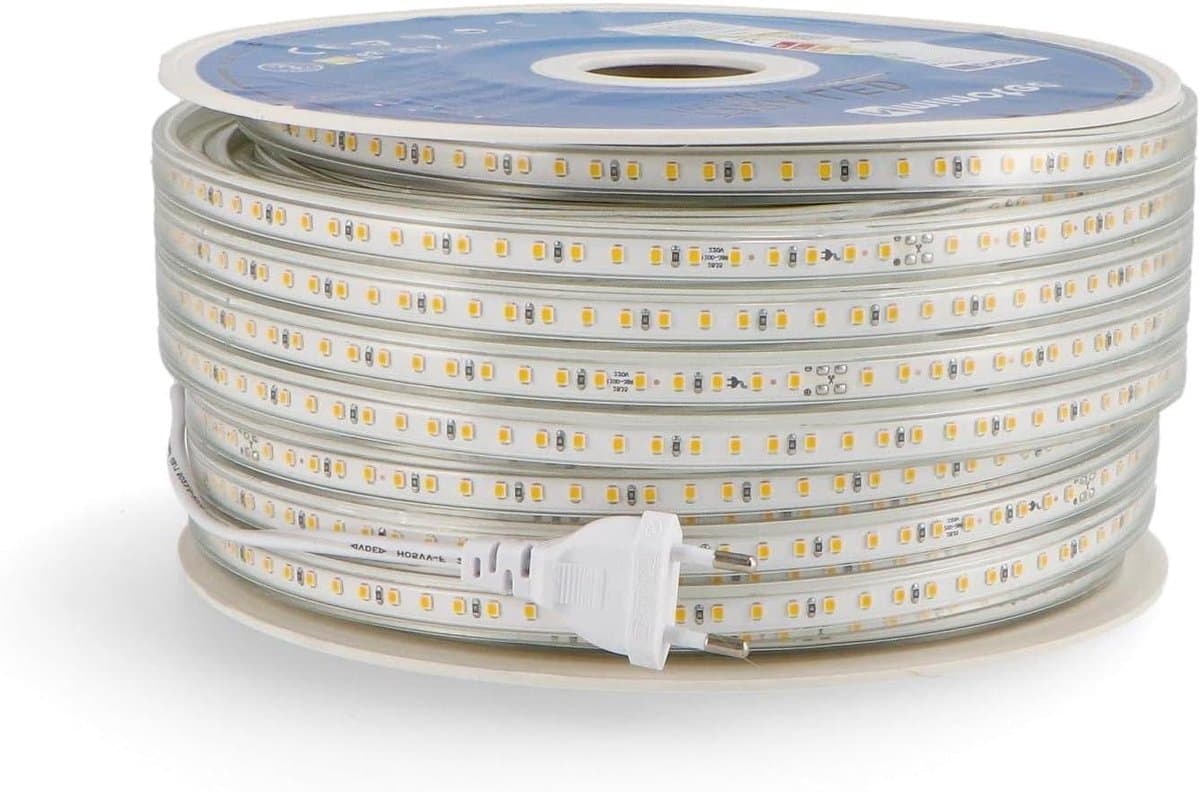 LED Strip - Decoratieve Verlichting - Ruimtes Verlichten - Flexibel en Slank - 50 Meter - Roze