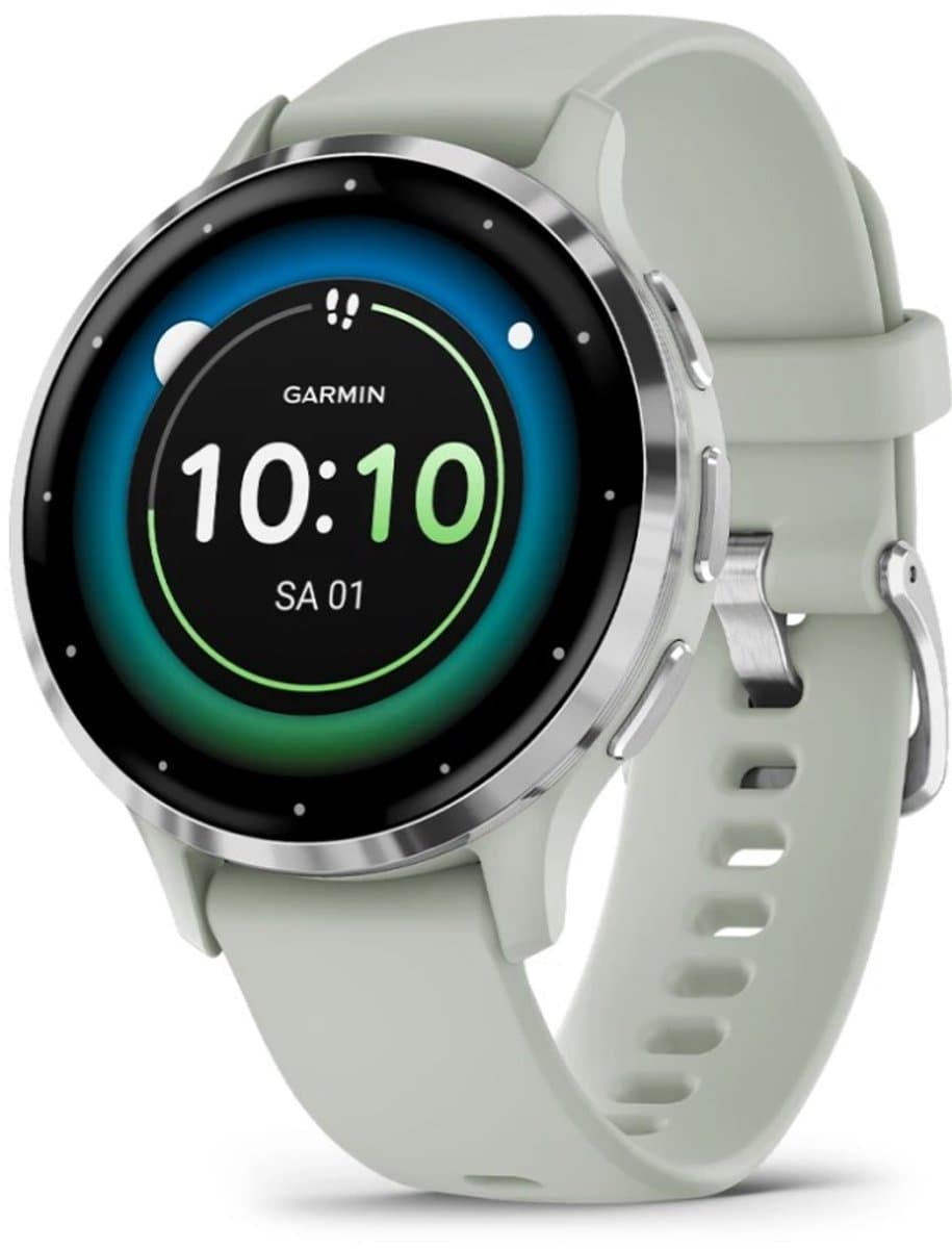 Garmin Venu 3S Zilver/Groen
