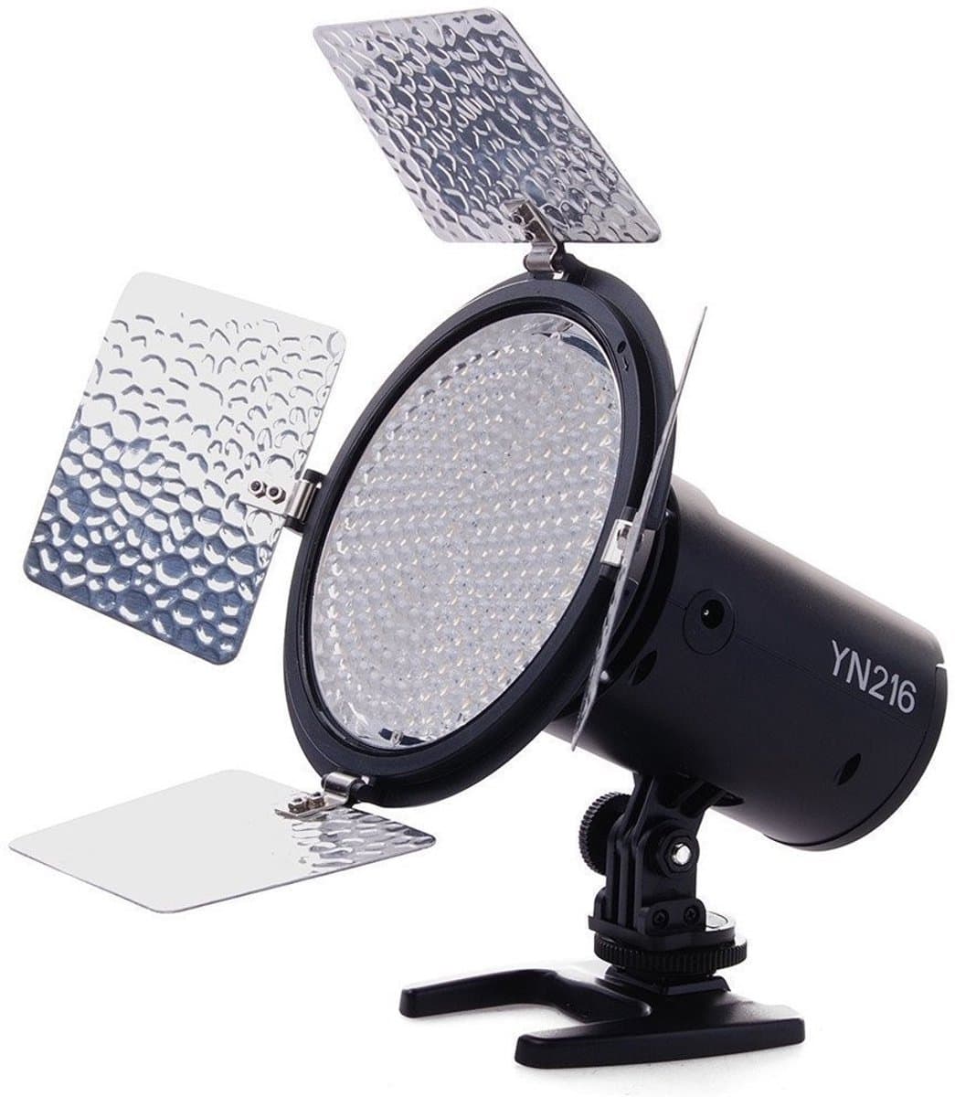 By shayne - YN216 - LED videolamp - Professioneel gebruik - 3200K-5500K - Camera verlichting - Ideaal voor videoproductie - Geschikt voor DSLR-camera'