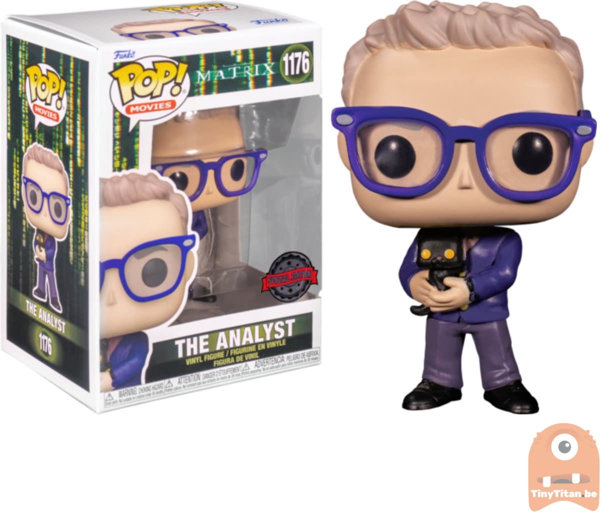 Funko Pop! Matrix Resurrections: The Analyst Exclusive