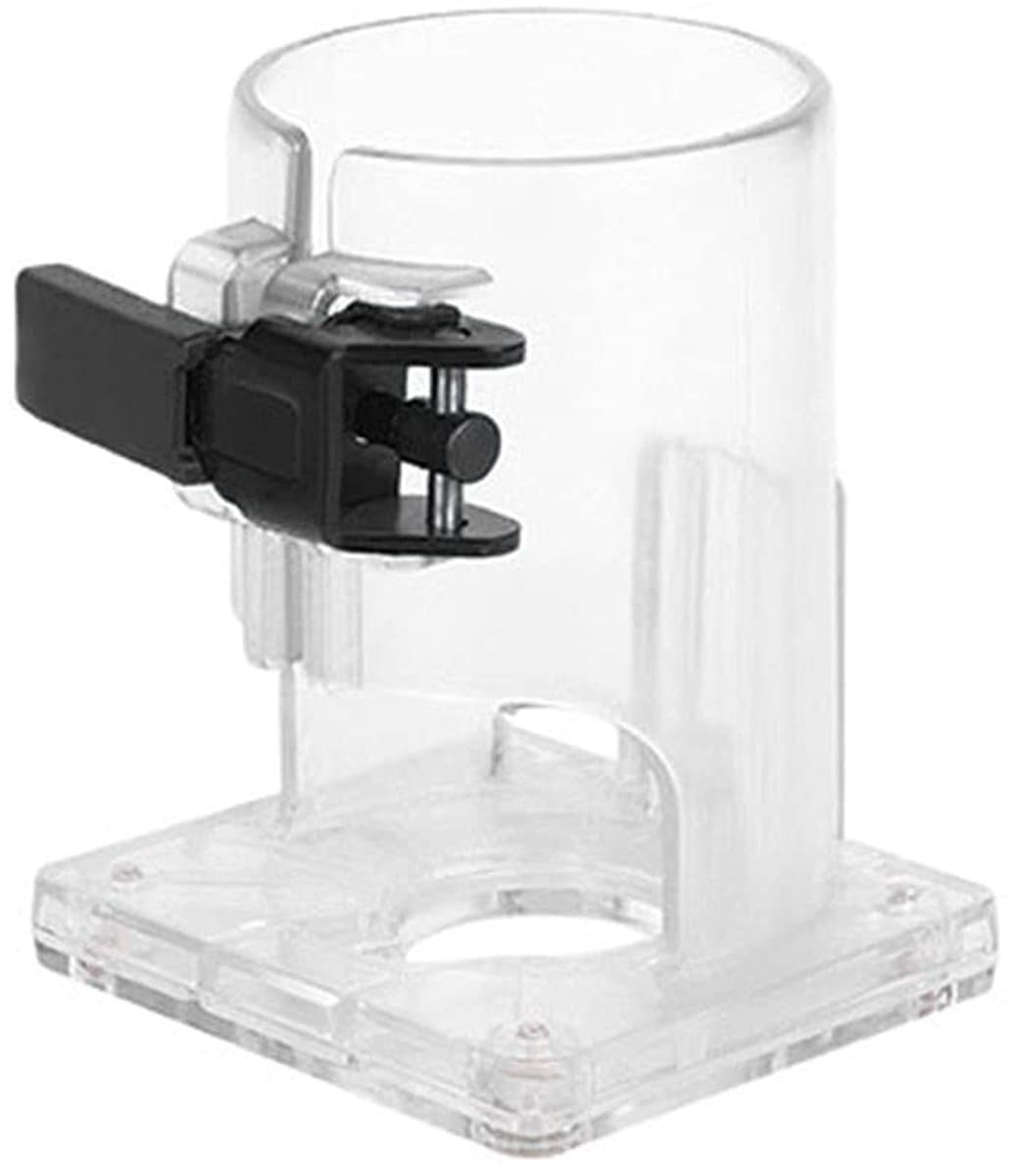 Young Wolf Trimmer Router Basis met Transparante Bescherming - Voor een Stofvrije Werkplek