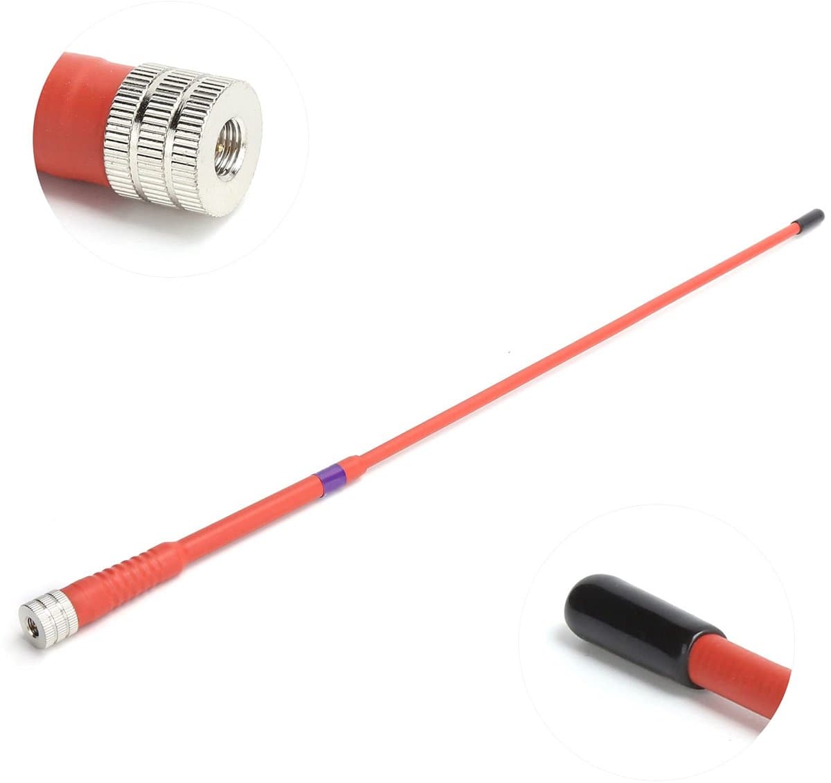 ONF3 - Gps Antenne - Handheld Alpha Antenne - Hoge Gain - Rood - Soft Antenne - Ideaal voor Garmin GPS - Geschikt voor Astro en Alpha modellen