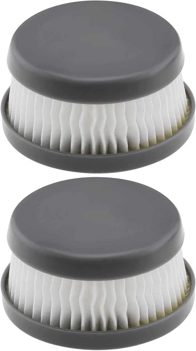 Set van 2 gevouwen nat‑droog‑stofzuigerfilters geschikt voor Black and Decker VFORB10