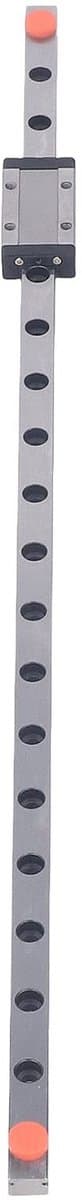 Dailygoody - Lineaire geleiderail - Micro Motion Slide - Eenvoudige montage - 400 mm - Nauwkeurig lagerstaal - Geschikt voor 3D-printer en CNC-machine