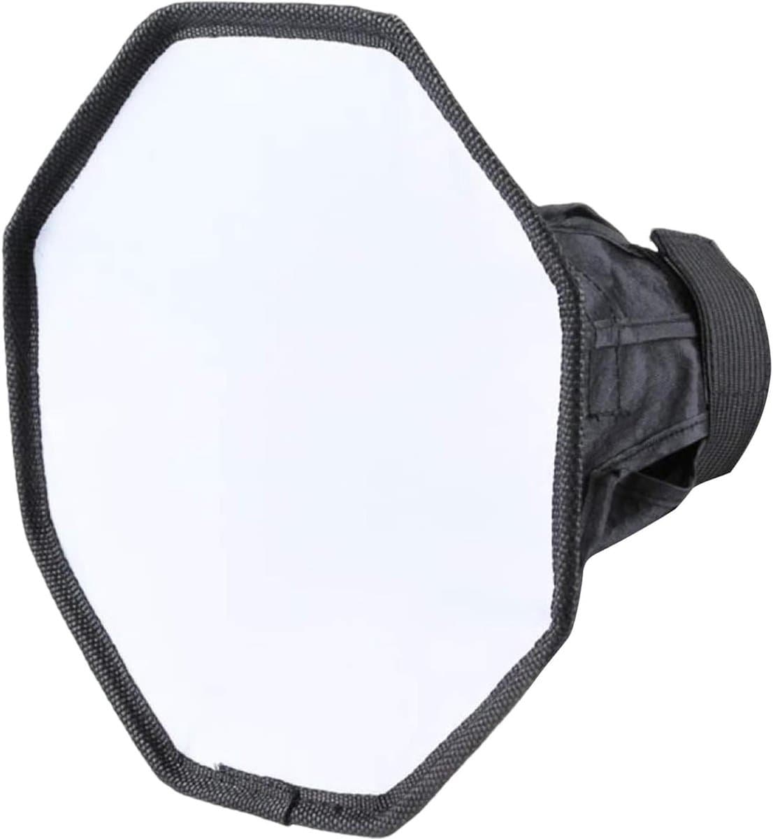 Camera Flitser Diffuser - Lichtkap Softbox - Professionele Fotoshoots - Opvouwbaar Snelmontage - 20 cm - Meerkleurig