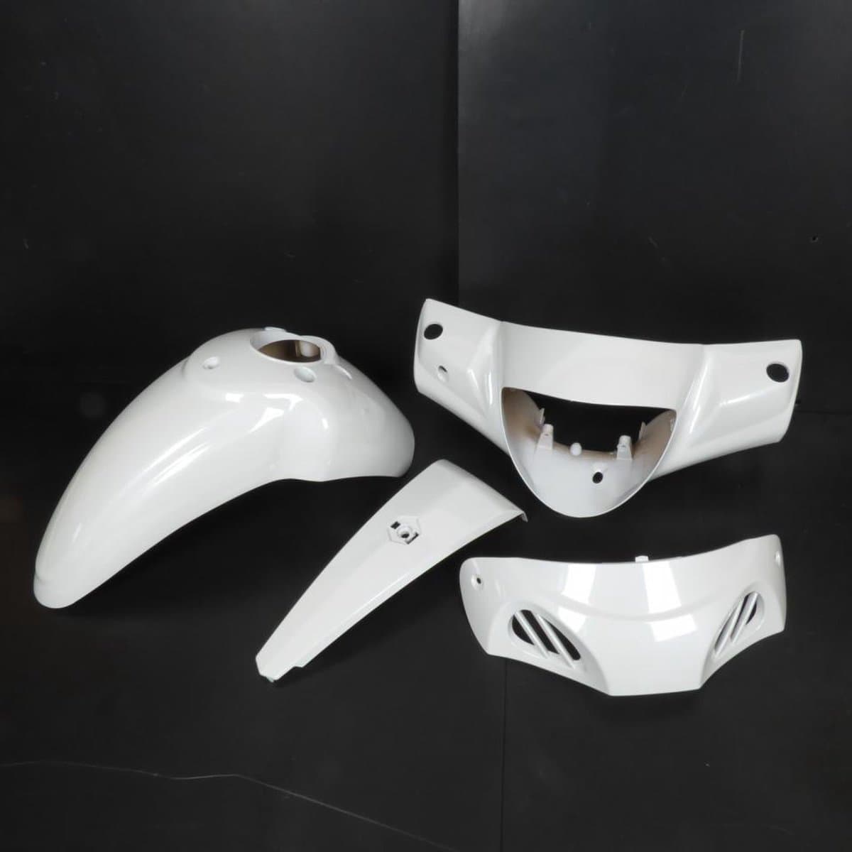 tnt kuipenset voor piaggio 125 liberty scooter 2009-2012 parelwit nieuw