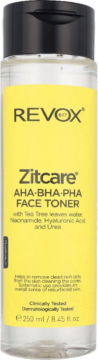 Revox - Zitcare AHA-BHA-PHA Face Toner - 250ml