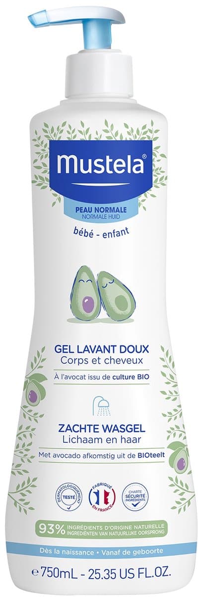 Gel Mustela Bebé (750 ml)