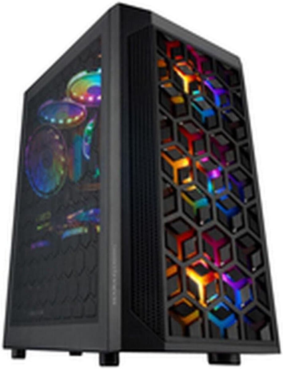 Gaming PC Behuizing Micro ATX met Volledig Mesh Ontwerp en FRGB Ventilatie