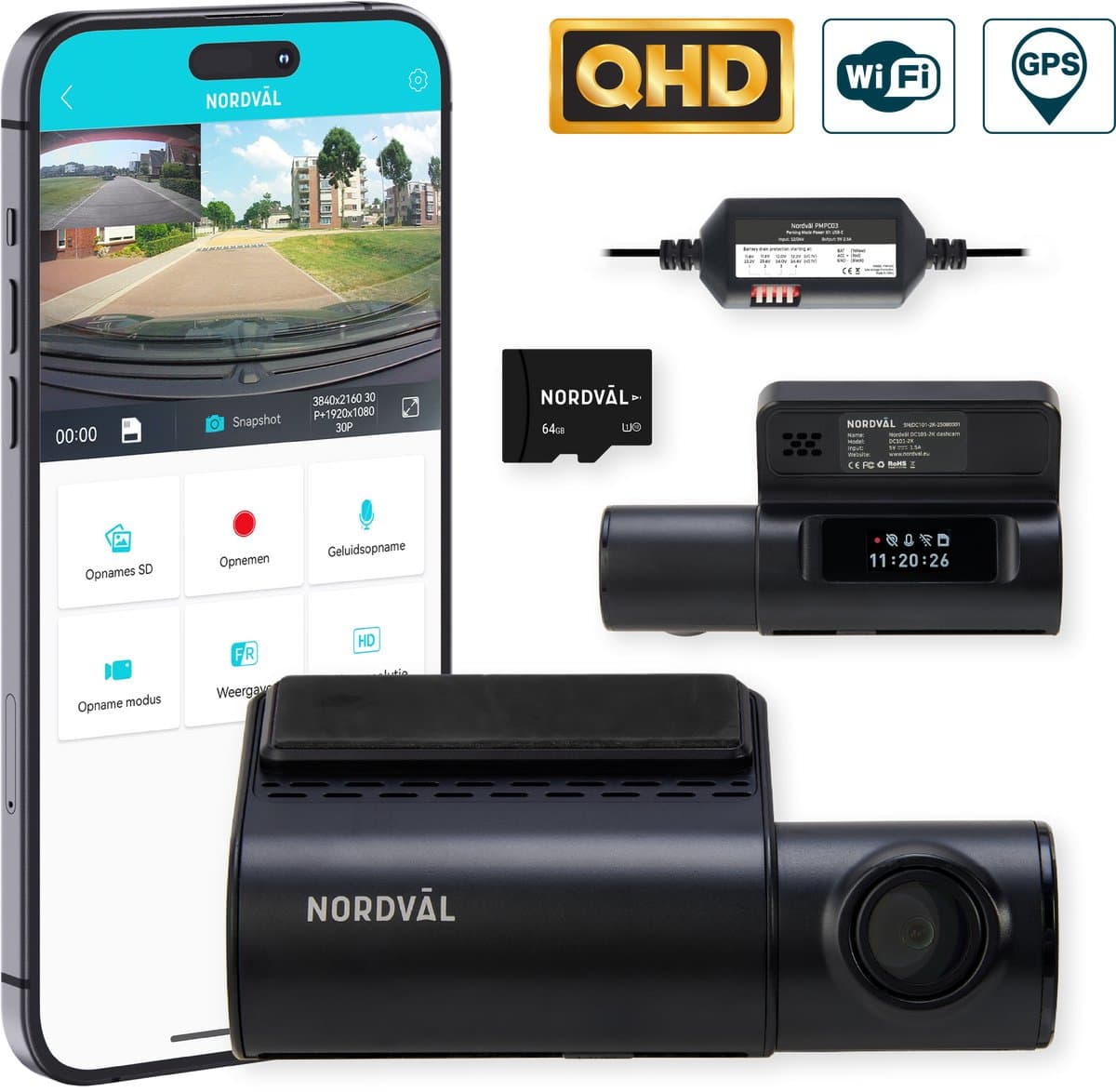 Nordväl DC101-2K 64 GB + PMPC03
