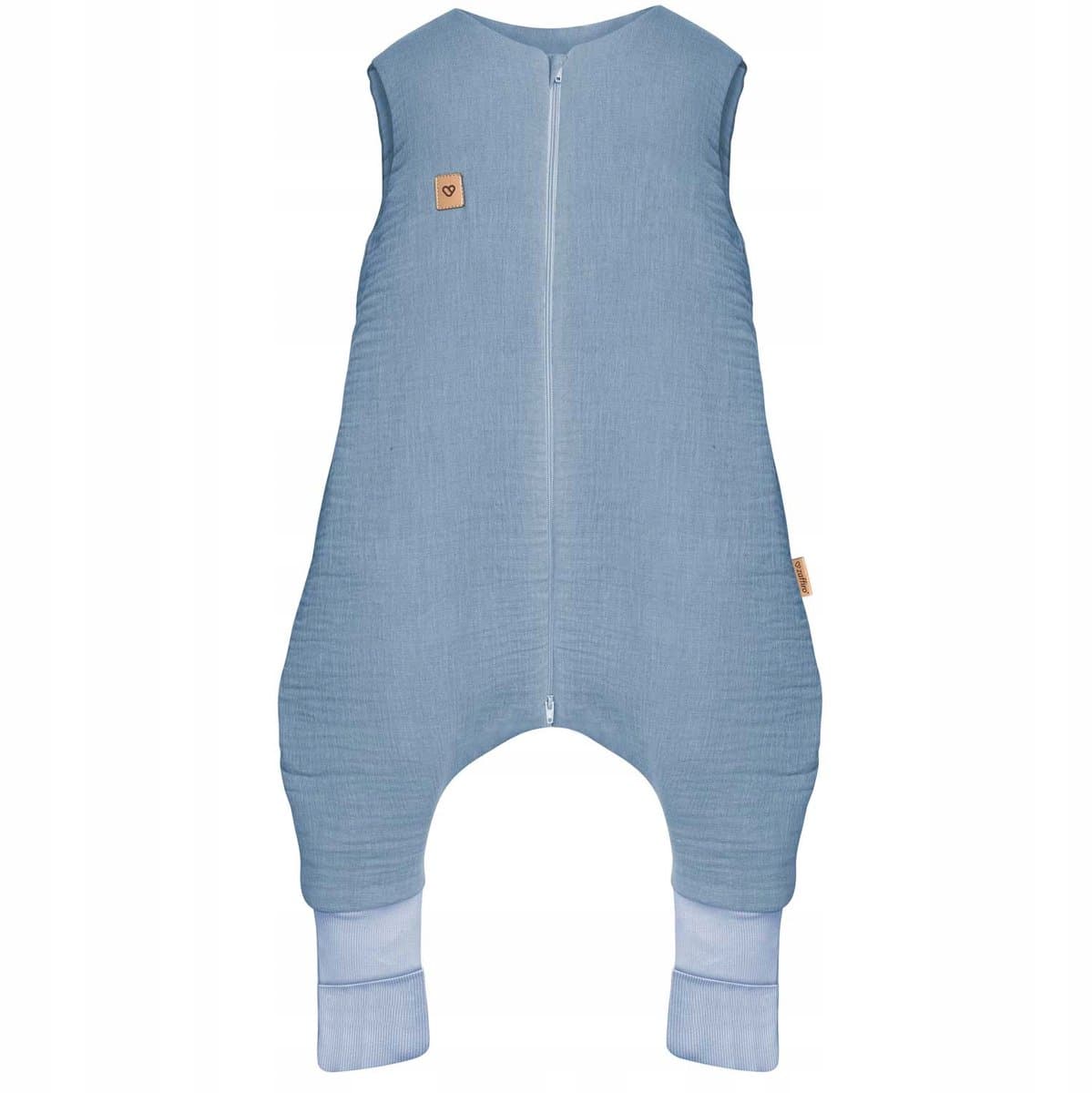Zaffiro Muslin Kinder Slaapzak met Voetjes 0.5 TOG Zomer 2-4 jaar