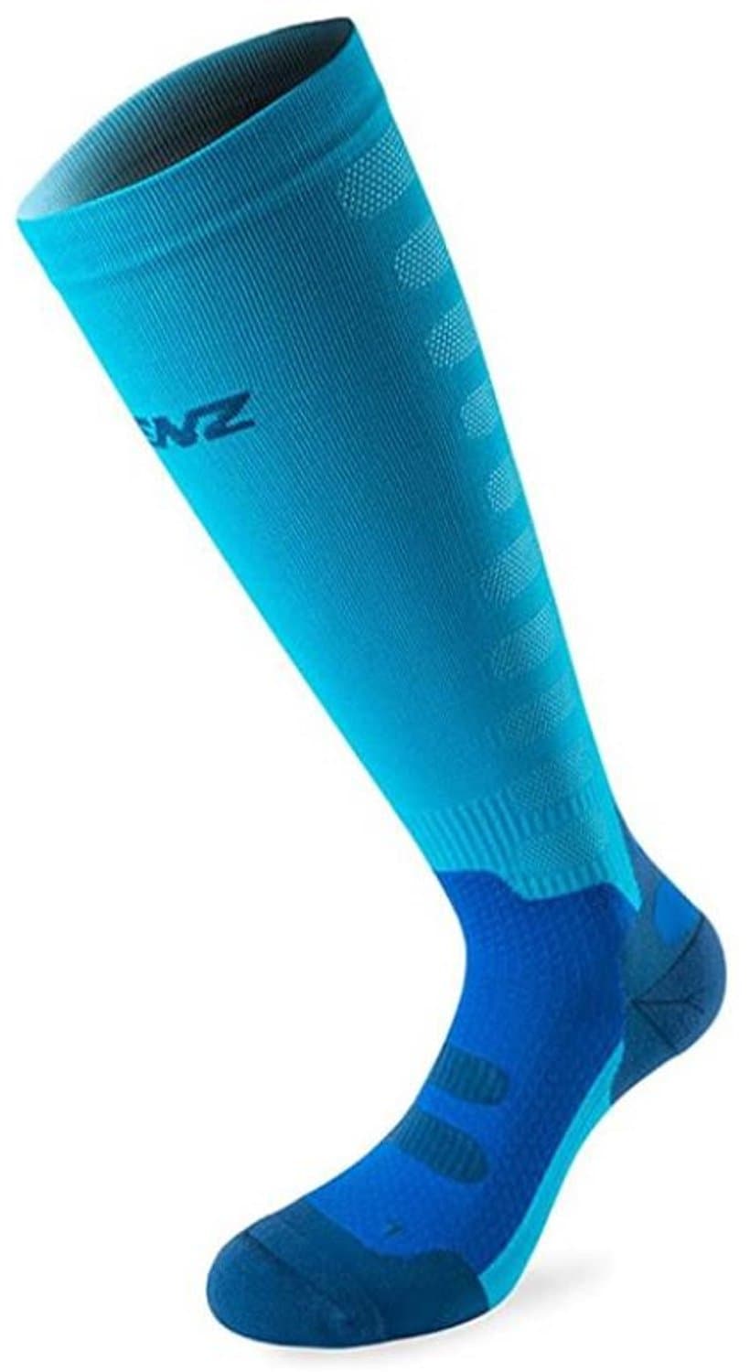 Lenz Sokken Compression 1.0 Polyamide/elastaan Blauw Maat S