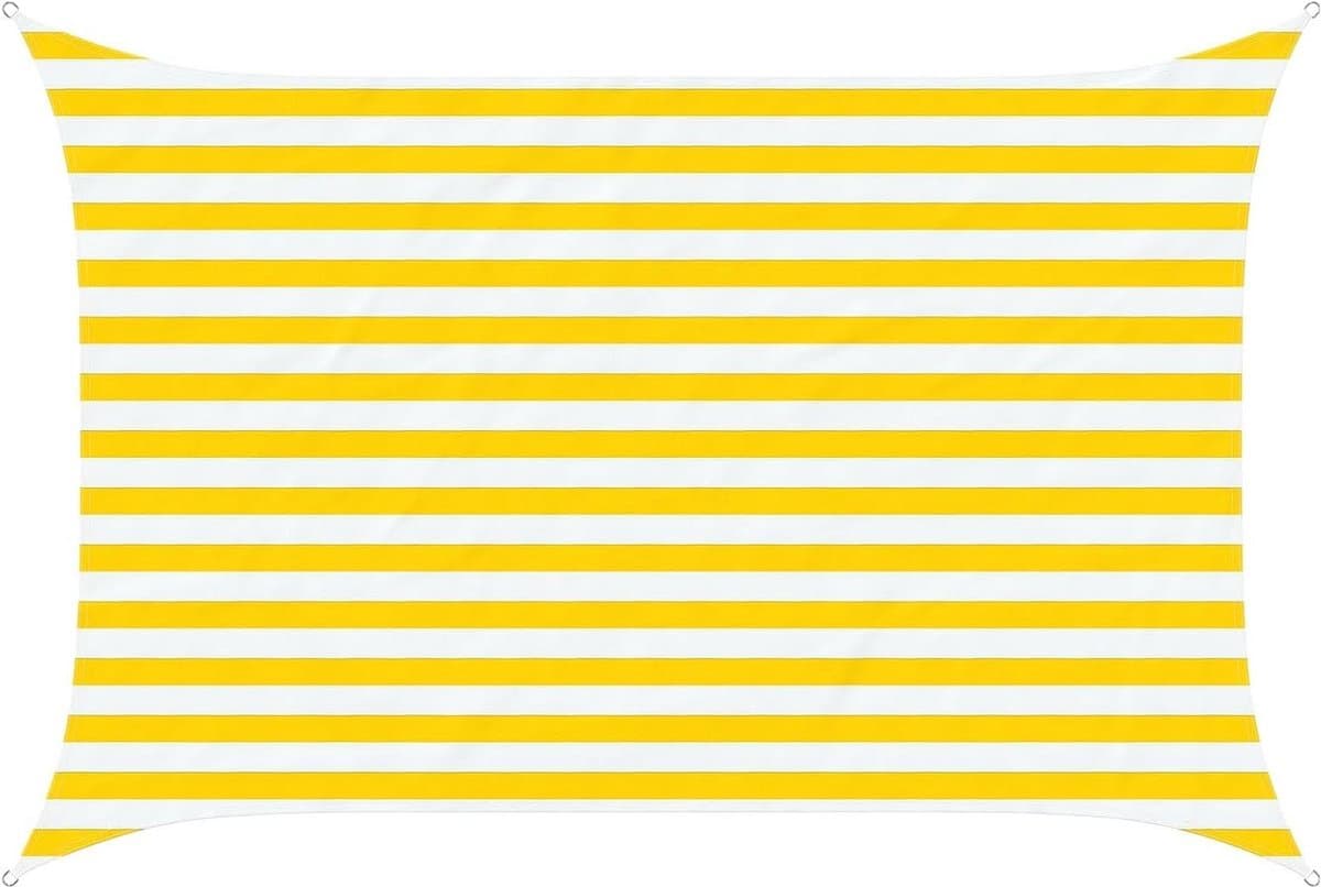 Zonnescherm Rechthoekig - Schaduwdoek Terras - Buiten Beschermen - UV-bestendig Waterafstotend - 300 x 200 cm - Grijs