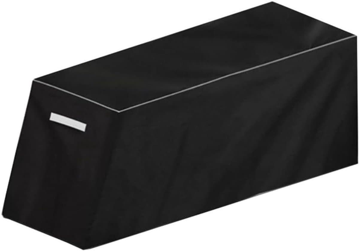 Fitnessbank Beschermhoes - Outdoor Hoes - Apparatuur Beschermen - Waterdicht Oxford Doek - 152x46x54 cm - Zwart