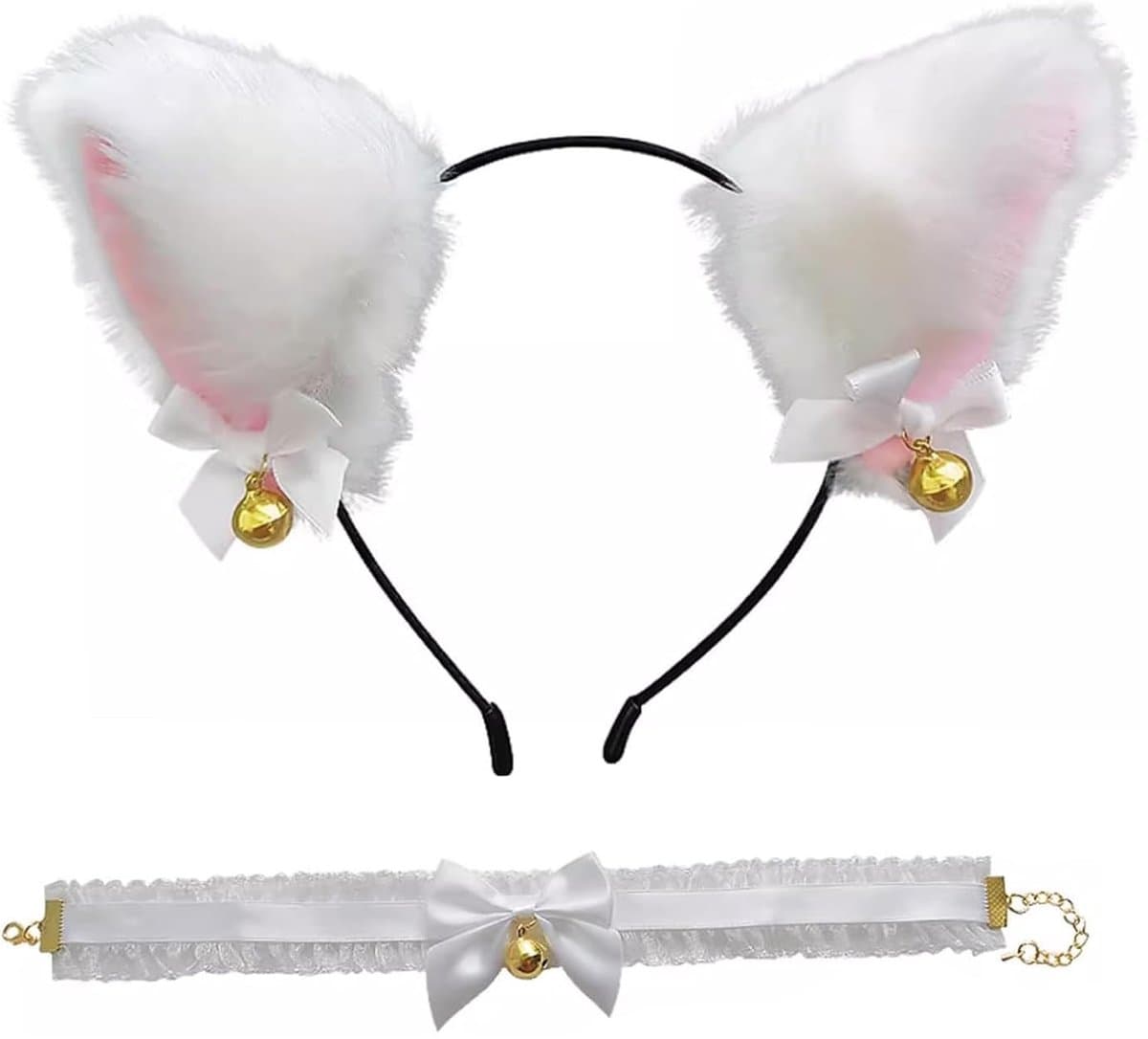 SolidKeus - Kat Oortjes Haarband voor Cosplay en Feestjes